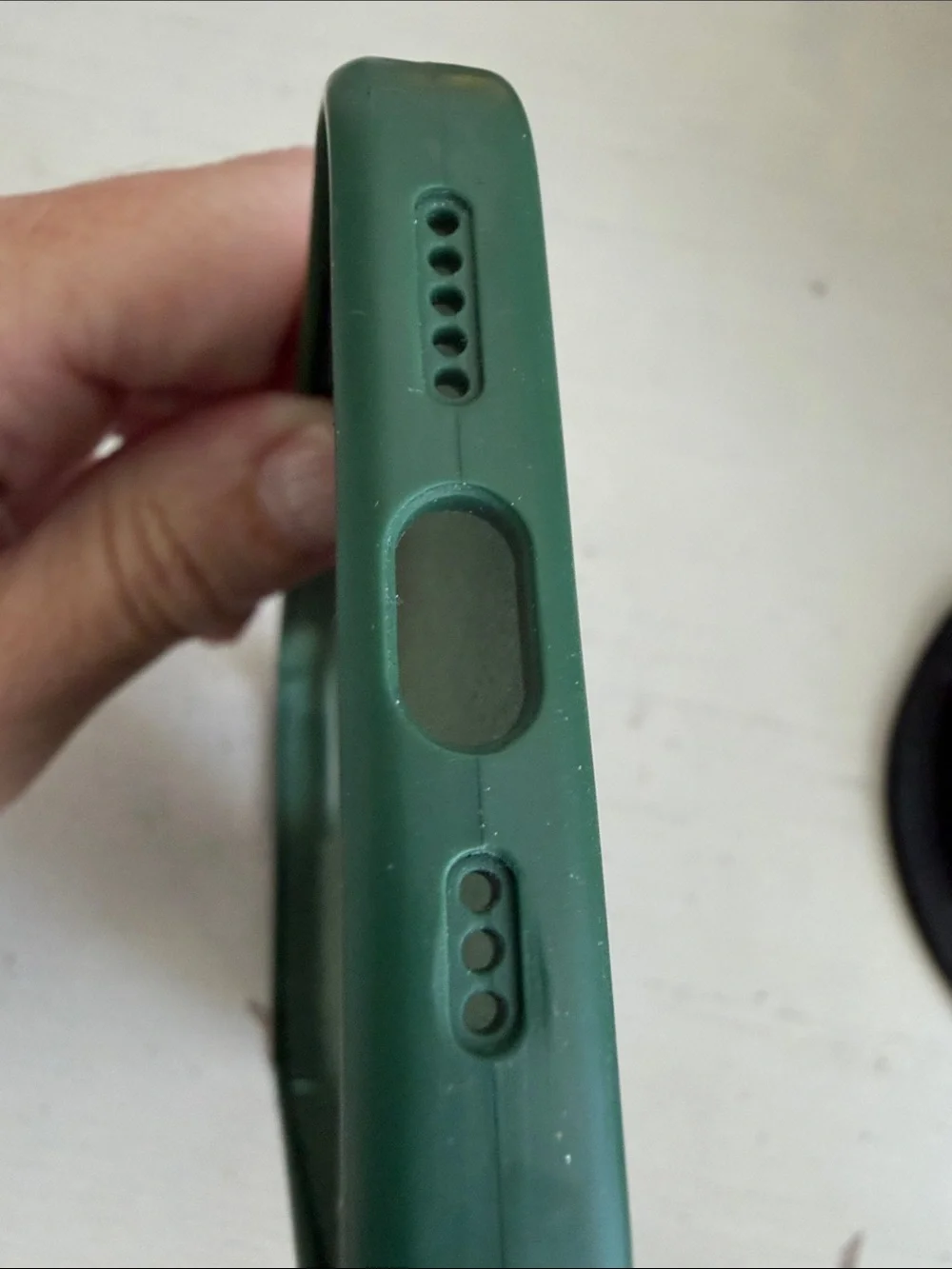 iPhone 12 Pro case Alpine green 6.1” silicone